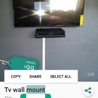 Photo of Tv wall mount
