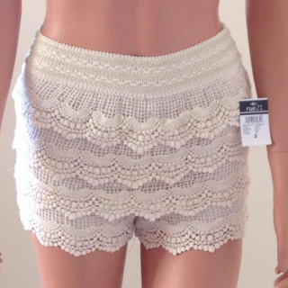 Photo of Rue21 Beige Crochet Shorts