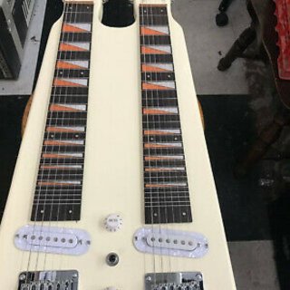 Photo of New 6/6 Double Lap Steel Slide Electric Guitar