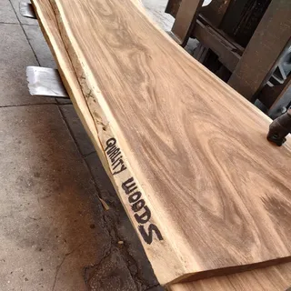 Photo of Live edge slabs monkey pod S2S