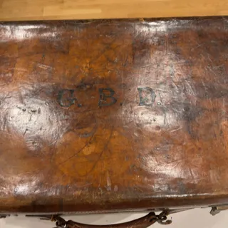 Photo of Leather Vintage Trunk (20s-30s)