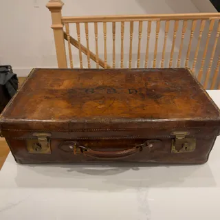 Photo of Leather Vintage Trunk (20s-30s)