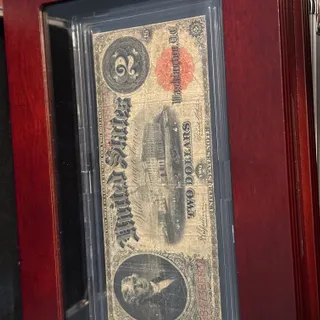Photo of 1917 Legal Tender Note $2.00 Bill