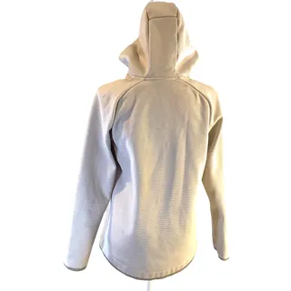 Photo of Gap Fit Optic White/Black Full-Zip Soft-Lined Hoodie Jacket Women's Medium