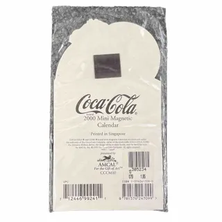 Photo of Coca Cola 2000 Calendar Mini Magnetic Magnet 12 Month 'Have A Coke' Girl Coke
