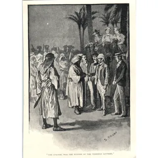 Photo of Winner of a Terrible Lottery S. Paget 1897 Victorian Illustration AE9-TS3