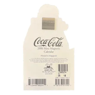Photo of Coca Cola 2000 Calendar Mini Magnetic Magnet 12 Month 'Have A Coke' Girl Coke