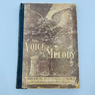 Photo of 1899 The Voice Of Melody Hymn Book By E. S. Lorenz, Church Songs Music L1-4