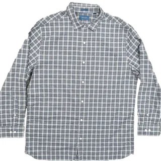 Photo of NEW Fairlane Men's 2XL Button Shirt Long Sleeve Check Multicolor Slim Check Cott