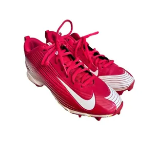 Photo of 7.5 Nike BSBL Vapor Red White Baseball Cleats Shoes