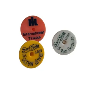Photo of Vintage Rare Lot Of 3 Golf Ball Markers IH International Trucks 2 Surf Side Cann