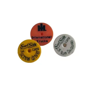 Photo of Vintage Rare Lot Of 3 Golf Ball Markers IH International Trucks 2 Surf Side Cann