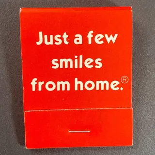 Photo of Bob Evans Restaurants "Just a Few Smiles From Home" Full Matchbook c1975-80's