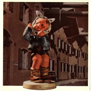 Photo of "Boy With Toothache" Goebel Hummel Vintage Art Print 8x8.5 V19