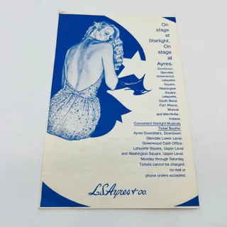 Photo of Starlight Musicals Playbill A FUNNY THING HAPPENED ON THE WAY TO THE FORUM C5
