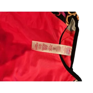 Photo of Justice Sport Gilrs Sz 10 Swimsuit Set 2 Piece Bright Pink Long Sleeve