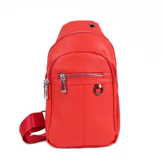 Photo of Synthetic Leather Crossbody Sling Bag - Backpacks, By Westend