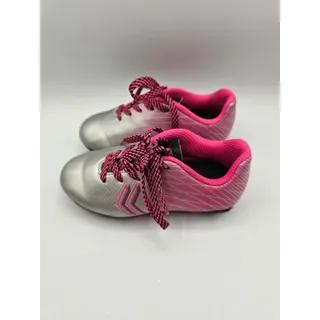 Photo of DSG Soccer Futbol Cleats Size 8 Youth Ocala Pink Gray Black Low Top Lace Up