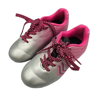 Photo of DSG Soccer Futbol Cleats Size 8 Youth Ocala Pink Gray Black Low Top Lace Up