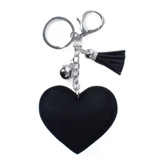 Photo of Bling Crystal Rhinestone Faith Heart Keychain-By Nollia