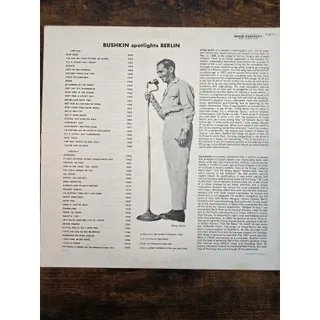 Photo of Bushkin Spotlights Berlin Joe Bushkin his Piano and Orchestra Capitol T-911