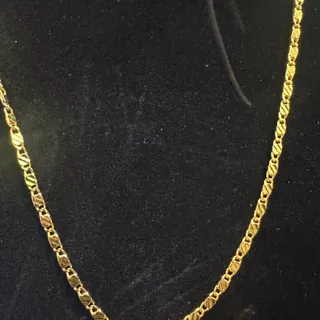 Photo of 18k gold necklace