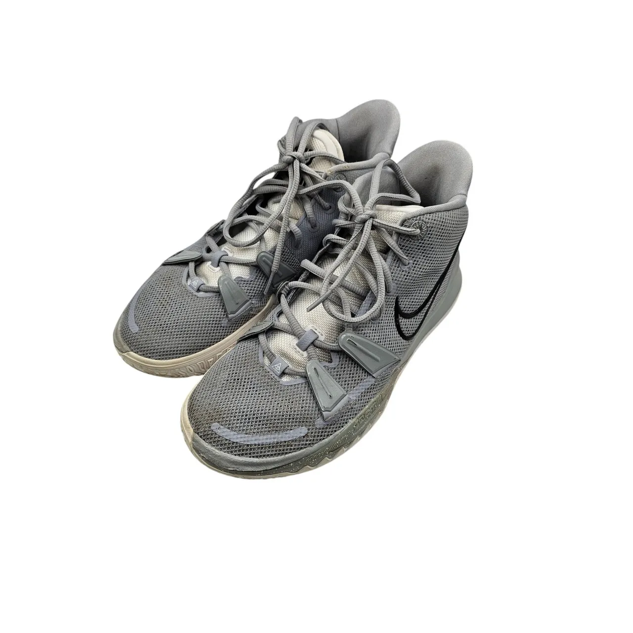 Nike Mens Size 10.5 Kyrie 7 TB Wolf Basketball Shoes Gray  display picture 3