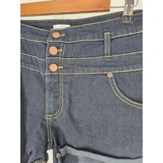 Photo of Xhilaration Womens Sz 18 Dark Wash Blue Jean Denim Shorts