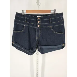 Photo of Xhilaration Womens Sz 18 Dark Wash Blue Jean Denim Shorts