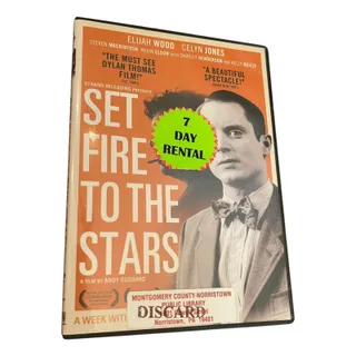 Photo of Set Fire to the Stars DVD Elijah Wood Celyn Jones 2014 Ex Library