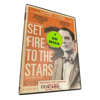 Photo of Set Fire to the Stars DVD Elijah Wood Celyn Jones 2014 Ex Library