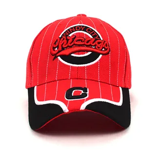Photo of Chicago Windy City Red 3D Embroidered Baseball Cap, Hat