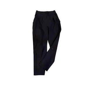 Photo of Size 4 LuLulemon Pull On Womens Black Trouser Pants High Rise