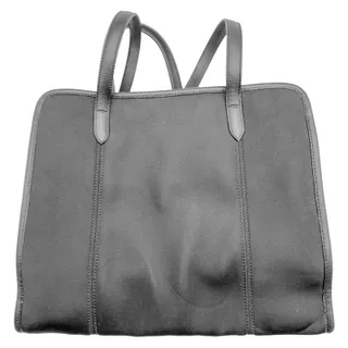 Photo of Vintage Coach Neo Collection Tote Handbag Black Neoprene/Leather Style 6206