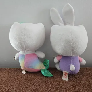Photo of Hello Kitty Ty 6" Plush Lot of 2