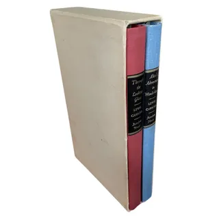 Photo of Vintage Alice's Adventures in Wonerland & Through the Looking-Glass Lewis 