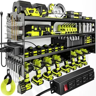 Photo of Large Power Tool Organizer Wall Mount