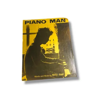 Photo of 1974 Piano Man Sheet Music Billy Joel Blackwood Music