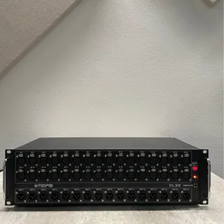 Photo of Midas M32R w/ Midas DL32, Behringer P16-D, and 6x Behringer P16-Ms