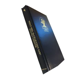 Photo of Agatha Christie Mystery Collection Bantam Leatherette What Mrs MiGillicuddy Saw! 1980s