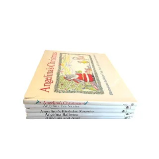 Photo of Lot of 6 Angelina Books 1 Paperback 5 Hardcover Holabird