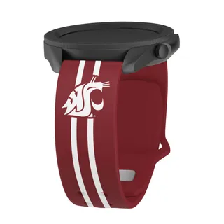 Photo of Washington State Cougars HD Watchband for Samsung, Garmin, Fossil, and More for Samsung, Garmin, Fossil, and More