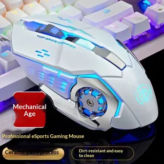Photo of Wired Gaming Mouse with Wireless Charging