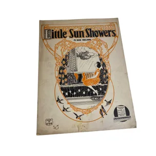 Photo of 1921 Little Sun Showers Sheet Music by Bob Nelson Waterson Berlin & Snyder