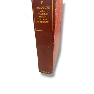 Photo of Harvard Classics 17 Folk-Lore and Fable 1909 Hardcover Book