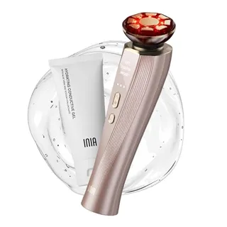 Photo of 3-in-1 Microcurrent Facial Device Red Light Therapy and Neck Massager for Skincare Puffiness, Firming, Smoothing
