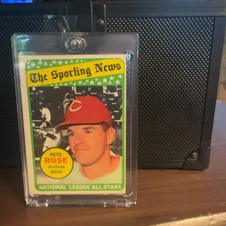 Photo of 1969 Topps, The Sporting News Pete Rose NL All-Stars
