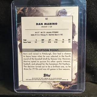 Photo of 2024 Topps Inception Dan Marino Pink Parallel 81/99