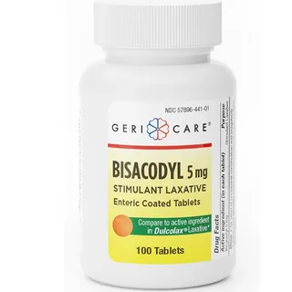 Photo of BOGO Bisacodyl 5 mg Laxative Coated Tablet 100 Count EXP 06/26