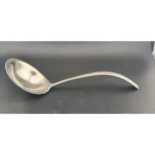 Photo of Towle Rambler Rose Sterling Silver Gravy Ladle 6-7/8" 50g Serving Piece No Mono